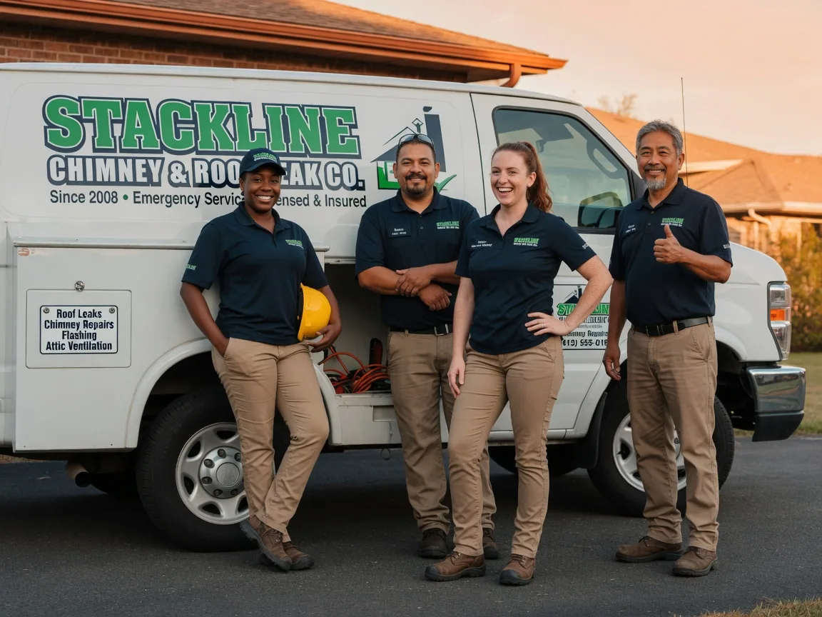 Chimney flashing repair company in Shiloh, OH